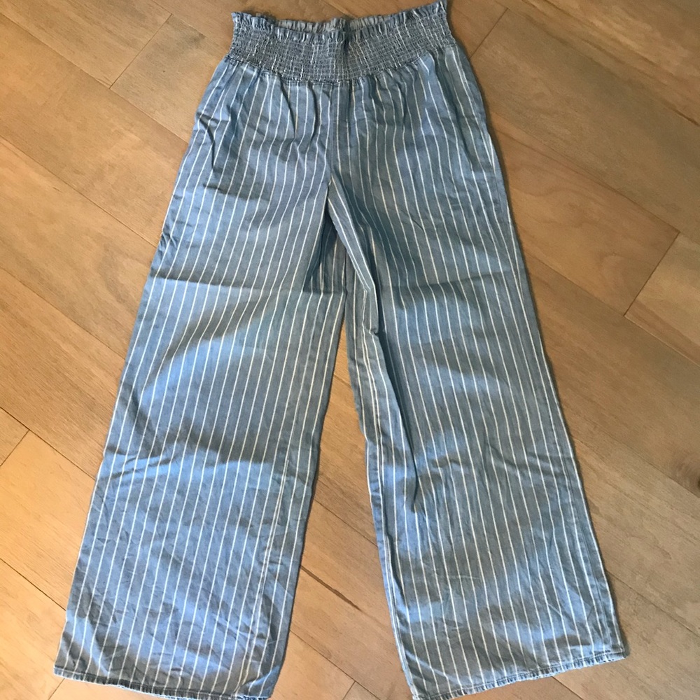 Cotton Wideleg pants Large